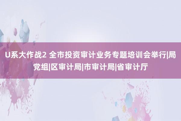 U系大作战2 全市投资审计业务专题培训会举行|局党组|区审计局|市审计局|省审计厅